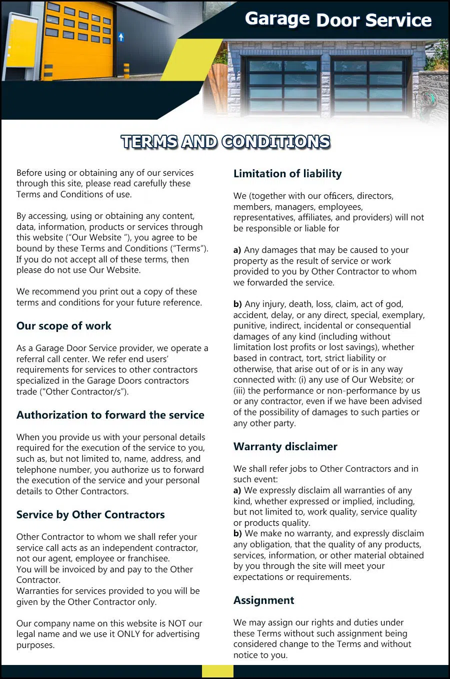 Garage Door & Opener Repairs Palos Hills, IL 708-252-3921